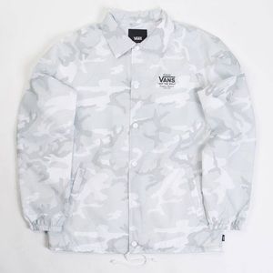 VANS MEN TORREY JACKET (WHITE / CAMO)